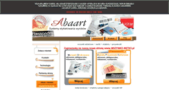 Desktop Screenshot of abaart.pl